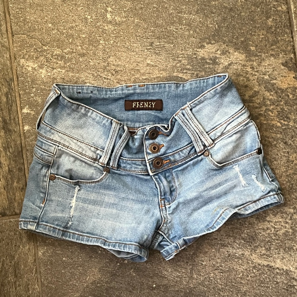 Frenzy blue shorts size 1 great condition